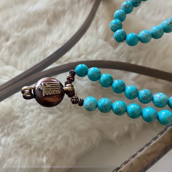 Turquoise with Locket Necklace